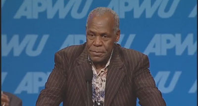 On union’s push to save postal service, Danny Glover says, “I’m in”