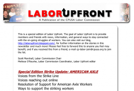 Labor Upfront, Special Edition Strike Update: AMERICAN AXLE
