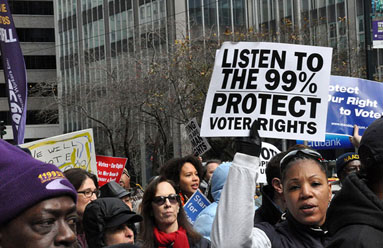 Save Democracy: Stop the attack on expanding voting rights