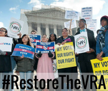 Restore voting rights!