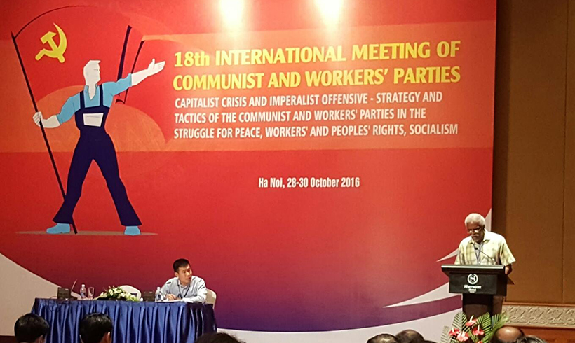 CPUSA contribution to world Communist meet