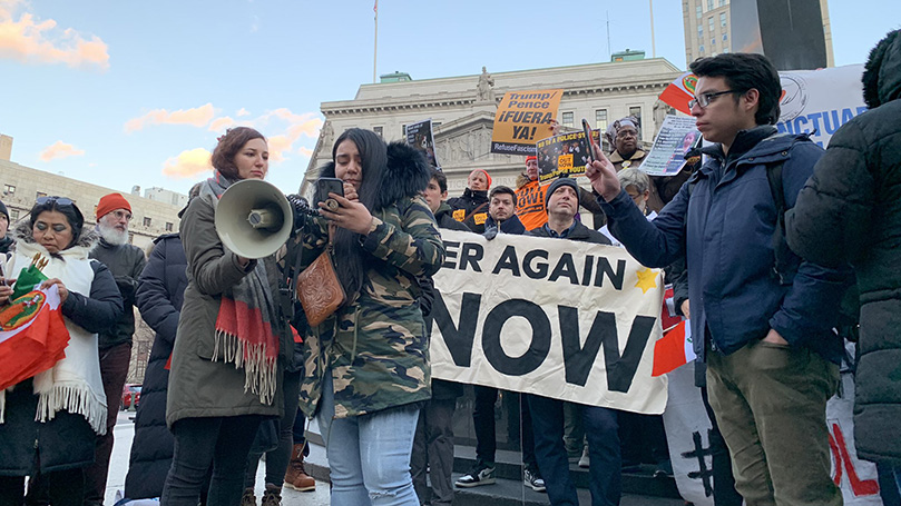 Brooklyn, Colorado clubs rally with workers, against ICE