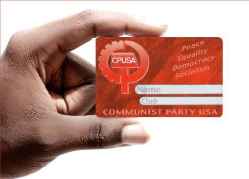 I am up with card-carrying communists