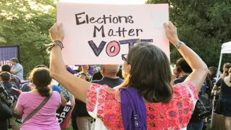 Marching from the streets to the polls