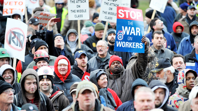 Michigan labor defeats right to work (for less) – Communist Party USA