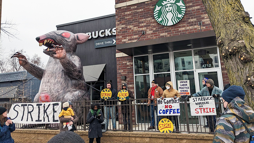 CP clubs join Starbucks workers’ picket lines – Communist Party USA