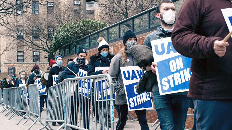 Columbia’s attack on UAW grad workers an attack on democracy