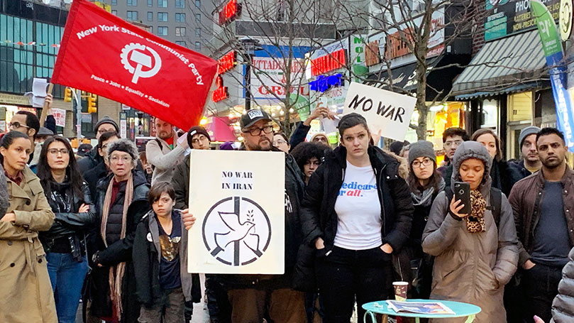 No war on Iran! Hands off the Middle East!