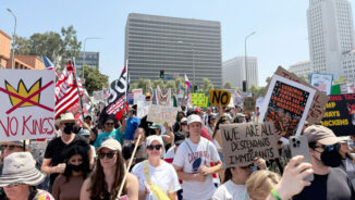CPUSA joined the millions on “No Kings Day”