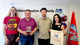 CPUSA labor activists foster international links in Cyprus