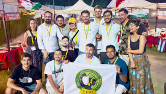 Communist youth report to international conference in Cyprus