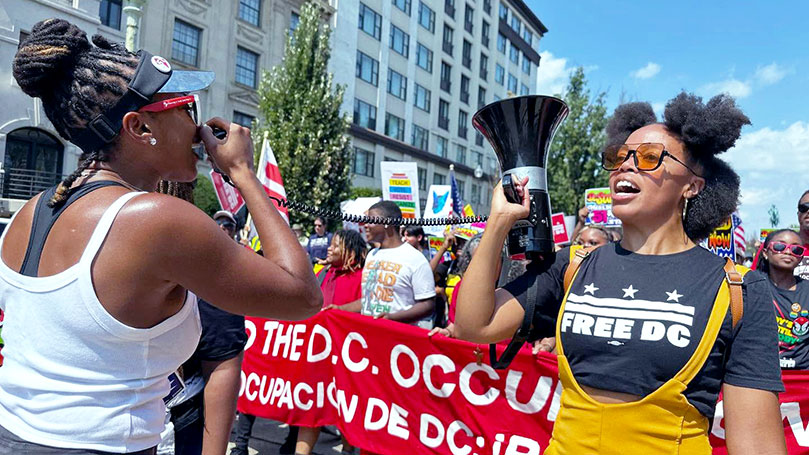Resistance and struggle in Washington, D.C.