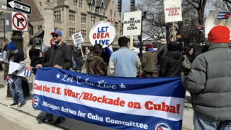Hands off Castro! No war on Cuba!